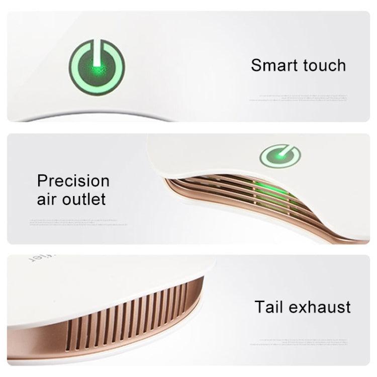 BL-001 Car / Household Smart Touch Control Air Purifier Negative Ions Air Cleaner, BL-001(Black), BL-001(White)
