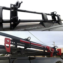 Load image into Gallery viewer, Car Styling Roof Rack Holder Agriculture Hoe Shovel Bracket Outside Tool Holder, Agriculture Hoe Shovel Bracket