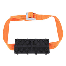 Load image into Gallery viewer, 2 PCS Universal Car Snow Chains Mud Tires Traction Mat Wheel Chain Non-slip Tracks Auto Winter Road Turnaround Tool Anti Slip Grip Tracks, Anti Slip Grip Tracks