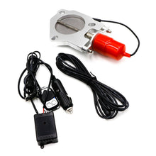 Load image into Gallery viewer, Stainless Steel Car Remote Control Electric Exhaust Valve Pipe Set, Size: 3 inch, YC100414