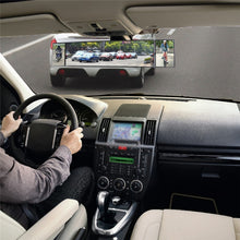 Load image into Gallery viewer, SHUNWEI Large Car Three-Fold Curve Surface Rear View Mirror Reverse Wide Angle Adjustable Angle Auxiliary Blind Area Retroreflector Reversing Wide-angle Lens, SD-2411