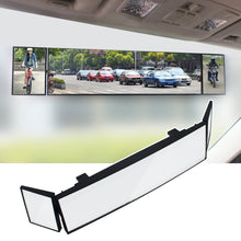 Load image into Gallery viewer, SHUNWEI Large Car Three-Fold Curve Surface Rear View Mirror Reverse Wide Angle Adjustable Angle Auxiliary Blind Area Retroreflector Reversing Wide-angle Lens, SD-2411