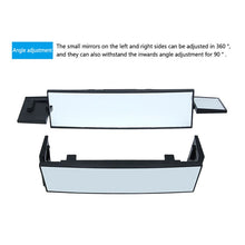 Load image into Gallery viewer, SHUNWEI Large Car Three-Fold Curve Surface Rear View Mirror Reverse Wide Angle Adjustable Angle Auxiliary Blind Area Retroreflector Reversing Wide-angle Lens, SD-2411