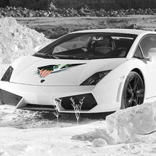 Load image into Gallery viewer, 3D Characteristic Digital Simulation Horrible Style Car Paper Sticker, Exaggerated Effection 11, Exaggerated Effection 12, Exaggerated Effection 13