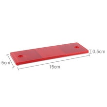 Load image into Gallery viewer, 10 PCS Car Rear Bumper Warning Plastic Reflector and Sign