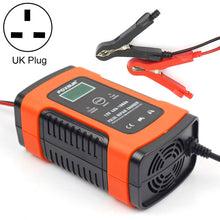 Load image into Gallery viewer, 12V 6A Intelligent Universal Battery Charger for Car Motorcycle, Length: 55cm, UK Plug, UK Plug (Red), UK Plug (Yellow)