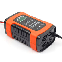 Load image into Gallery viewer, 12V 6A Intelligent Universal Battery Charger for Car Motorcycle, Length: 55cm, UK Plug, UK Plug (Red), UK Plug (Yellow)