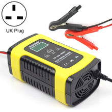 Load image into Gallery viewer, 12V 6A Intelligent Universal Battery Charger for Car Motorcycle, Length: 55cm, UK Plug, UK Plug (Red), UK Plug (Yellow)