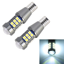 Load image into Gallery viewer, 2 PCS T15 DC9-16V / 7.5W / 6000K / 600LM Car Auto Reversing Lights 27LEDs SMD-3030 Lamps, T15 DC9-16V / 7.5W