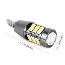 Load image into Gallery viewer, 2 PCS T15 DC9-16V / 7.5W / 6000K / 600LM Car Auto Reversing Lights 27LEDs SMD-3030 Lamps, T15 DC9-16V / 7.5W