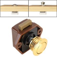 Load image into Gallery viewer, Press Type Drawer Cabinet Catch Latch Release Cupboard Door Stop Drawer Cabinet Locker for RV / Yacht / Furniture