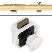 Load image into Gallery viewer, Press Type Drawer Cabinet Catch Latch Release Cupboard Door Stop Drawer Cabinet Locker for RV / Yacht / Furniture