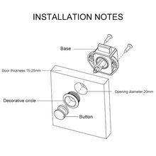 Load image into Gallery viewer, Press Type Drawer Cabinet Catch Latch Release Cupboard Door Stop Drawer Cabinet Locker for RV / Yacht / Furniture