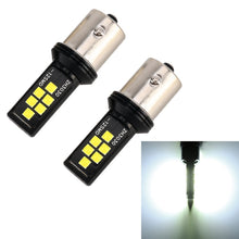 Load image into Gallery viewer, 2 PCS 1156 DC9-16V / 3.5W Car Auto Turn Lights 12LEDs SMD-ZH3030 Lamps, with Constant Current, 1156 (White Light), 1156