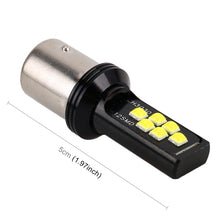 Load image into Gallery viewer, 2 PCS 1156 DC9-16V / 3.5W Car Auto Turn Lights 12LEDs SMD-ZH3030 Lamps, with Constant Current, 1156 (White Light), 1156