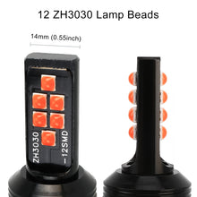 Load image into Gallery viewer, 2 PCS 7443 DC9-16V / 3.5W Car Auto Brake Lights 12LEDs SMD-ZH3030 Lamps, with Constant Current, 7443