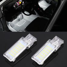 Load image into Gallery viewer, 2 PCS DC12V / 1.5W / 6000K / 100LM Car Foot Nest Lights Footwell Lamp Seat Lamp 18LEDs SMD-3528 Lamps for Volkswagen, Car Foot Nest Lights