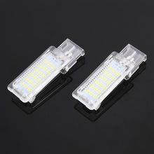 Load image into Gallery viewer, 2 PCS DC12V / 1.5W / 6000K / 100LM Car Foot Nest Lights Footwell Lamp Seat Lamp 18LEDs SMD-3528 Lamps for Volkswagen, Car Foot Nest Lights