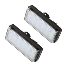 Load image into Gallery viewer, 2 PCS DC12V / 1.5W/ 6000K / 100LM Car LED License Plate Light 18LEDs SMD-3528 Lamps for Lexus, For Lexus