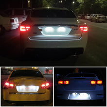 Load image into Gallery viewer, 2 PCS DC12V / 1.5W/ 6000K / 100LM Car LED License Plate Light 18LEDs SMD-3528 Lamps for Lexus, For Lexus