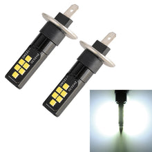 Load image into Gallery viewer, 2 PCS H1 DC9-16V / 3.5W / 6000K / 320LM Car Auto Fog Light 12LEDs SMD-ZH3030 Lamps, with Constant Current, H1