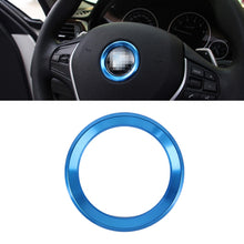 Load image into Gallery viewer, Aluminium Alloy Steering Wheel Decoration Ring Cover Sticker for BMW