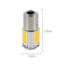 Load image into Gallery viewer, 2 PCS 1156/Ba15s 5W 4 COB LEDs Car Turn Light, DC 12V, 1156+5W Yellow Light