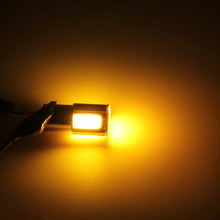 Load image into Gallery viewer, 2 PCS 1156/Ba15s 5W 4 COB LEDs Car Turn Light, DC 12V, 1156+5W Yellow Light