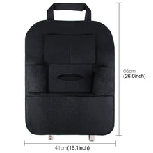 Load image into Gallery viewer, KANEED Auto Car Backseat Organizer Multi-Pocket Travel Storage Bag for Sunglass Phone Tissue Beverage Drink Can, UK Stock Storage Bag, Storage Bag, US Stock Storage Bag