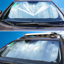 Load image into Gallery viewer, General Purpose Epe Car Sun Visor Before The File, Size: 140cm x 70cm, 140 x 70cm (Silver)