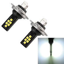 Load image into Gallery viewer, 2 PCS H7 DC9-16V / 3.5W / 6000K / 320LM Car Auto Fog Light 12LEDs SMD-ZH3030 Lamps, with Constant Current, H7