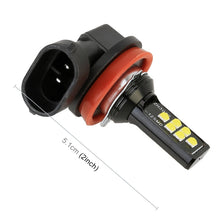 Load image into Gallery viewer, 2 PCS H11 DC9-16V / 3.5W / 6000K / 320LM Car Auto Fog Light 12LEDs SMD-ZH3030 Lamps, with Constant Current, H11