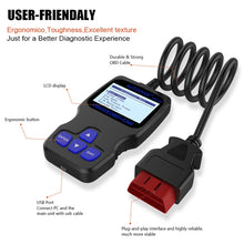 Load image into Gallery viewer, AUTOPHIX OM123 Car Portable OBD2 Scanner Car Diagnostic Tool OBD 2 Automotive Scanner EOBD Code Reader, OM123, OM123 (Orange)