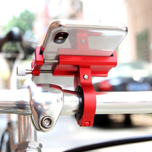 Load image into Gallery viewer, Motorcycle Handlebar Aluminum Alloy Phone Bracket, Handlebar Aluminum Alloy Phone Bracket