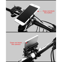 Load image into Gallery viewer, Motorcycle Handlebar Aluminum Alloy Phone Bracket, Handlebar Aluminum Alloy Phone Bracket