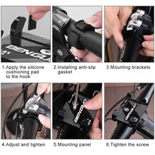 Load image into Gallery viewer, Motorcycle Handlebar Aluminum Alloy Phone Bracket, Handlebar Aluminum Alloy Phone Bracket