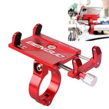 Load image into Gallery viewer, Motorcycle Handlebar Aluminum Alloy Phone Bracket, Handlebar Aluminum Alloy Phone Bracket