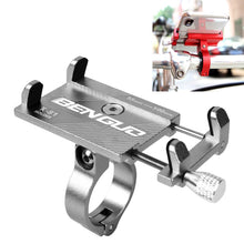 Load image into Gallery viewer, Motorcycle Handlebar Aluminum Alloy Phone Bracket, Handlebar Aluminum Alloy Phone Bracket