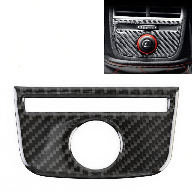 Car Carbon Fiber Rear Air Outlet Decorative Panel for Audi A3, Rear Air Outlet