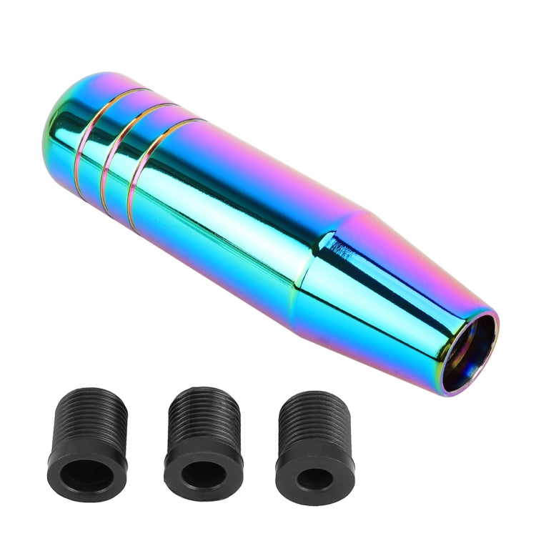 Universal Colorful Long Strip Shape Car Gear Shift Knob Modified Shifter Lever Knob, Length: 13cm, Length: 13cm (Colorful)