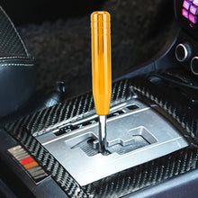 Load image into Gallery viewer, Universal Long Strip Shape Car Gear Shift Knob Modified Shifter Lever Knob, Length: 18cm, Length: 18cm (Gold), Length: 18cm (Blue), Length: 18cm (Purple), Length: 18cmm (Silver Grey), Length: 18cm (Silver), Length: 18cm (Gradient Blue), Length: 18cm (R...