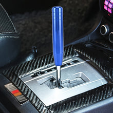 Load image into Gallery viewer, Universal Long Strip Shape Car Gear Shift Knob Modified Shifter Lever Knob, Length: 18cm, Length: 18cm (Gold), Length: 18cm (Blue), Length: 18cm (Purple), Length: 18cmm (Silver Grey), Length: 18cm (Silver), Length: 18cm (Gradient Blue), Length: 18cm (R...