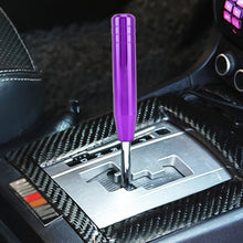 Load image into Gallery viewer, Universal Long Strip Shape Car Gear Shift Knob Modified Shifter Lever Knob, Length: 18cm, Length: 18cm (Gold), Length: 18cm (Blue), Length: 18cm (Purple), Length: 18cmm (Silver Grey), Length: 18cm (Silver), Length: 18cm (Gradient Blue), Length: 18cm (R...