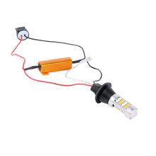 Load image into Gallery viewer, 2 PCS T20/7440 10W 1000 LM 6000K White + Yellow Light DRL&amp;Turn Light with 42 SMD-2835-LED Lamp，DC 12-24V, T20 42 SMD-2835-LED Lamp