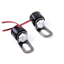 Load image into Gallery viewer, 2 PCS 12V 3W  Blue Light Eagle Eyes LED Strobe Light For Motorcycle ，Wire Length: 90cm, Wire Length: 90cm