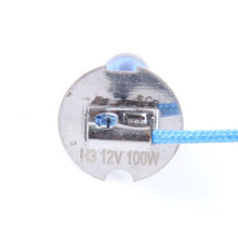 Load image into Gallery viewer, 2 PCS H3  Halogen Head Lamp 12V 100W 2400 LM 5000K Warm White Light, H3