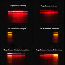 Load image into Gallery viewer, 5W 12V 300LM Red+Yellow Light 32 LED Brake lights For Motorcycle, Cable Length:50cm, LED Brake lights