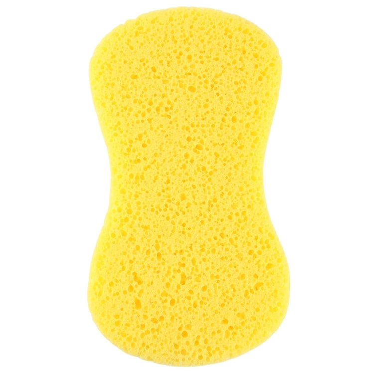 5 PCS Household Cleaning Sponge Yellow Car Wash Sponge With Macropores, 5 PCS Macropores Cleaning Sponge