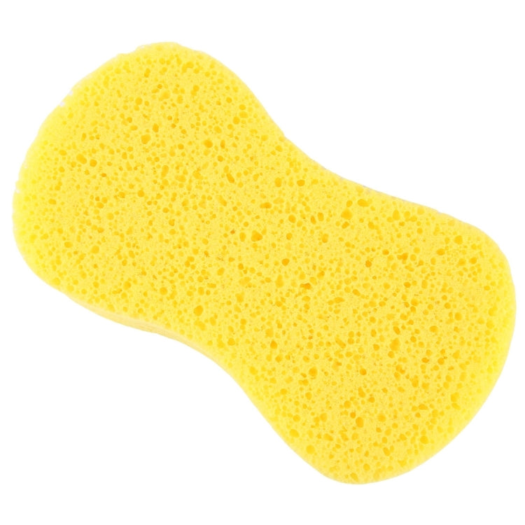 5 PCS Household Cleaning Sponge Yellow Car Wash Sponge With Macropores, 5 PCS Macropores Cleaning Sponge