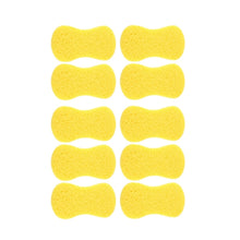 Load image into Gallery viewer, 5 PCS Household Cleaning Sponge Yellow Car Wash Sponge With Macropores, 5 PCS Macropores Cleaning Sponge